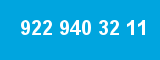 922 940 32 11 922 940 32 11